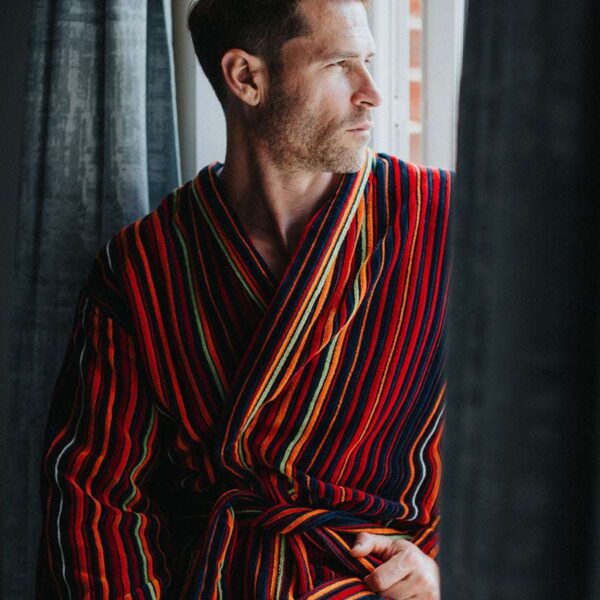 Rich Men's Dressing Gown - Regent Stripe