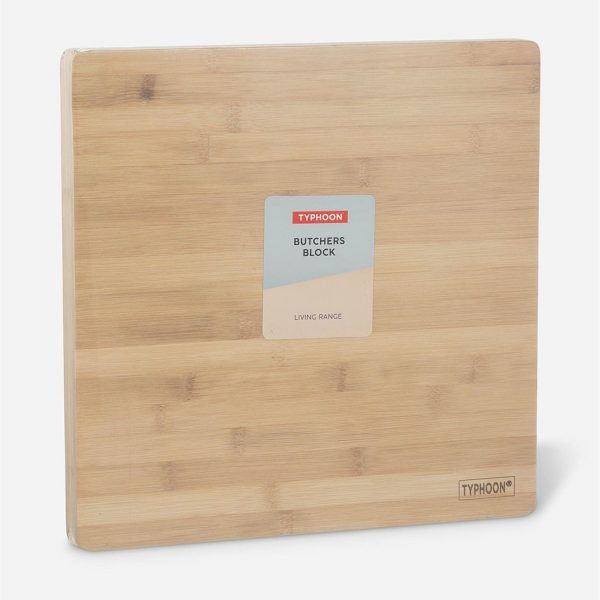 Typhoon 37cm Square Butchers Block