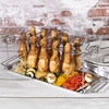 Bbq chicken drumstick cooking rack