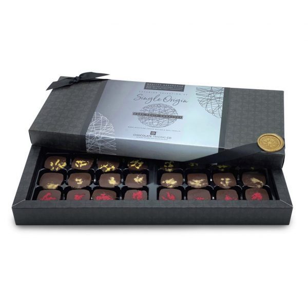 Superior Selection, Single Origin, Dark Chocolate Fruit Ganaches - 24