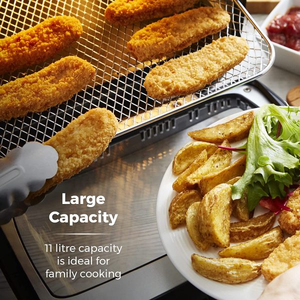 Tower xpress 10-in-1 pro combo t17076 air fryer, rapid cooker