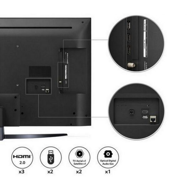 Lg 43uq81006lb 43" smart 4k ultra hd tv
