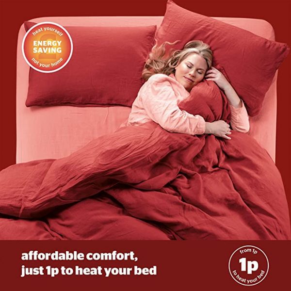 Silentnight comfort control electric blanket - single, white