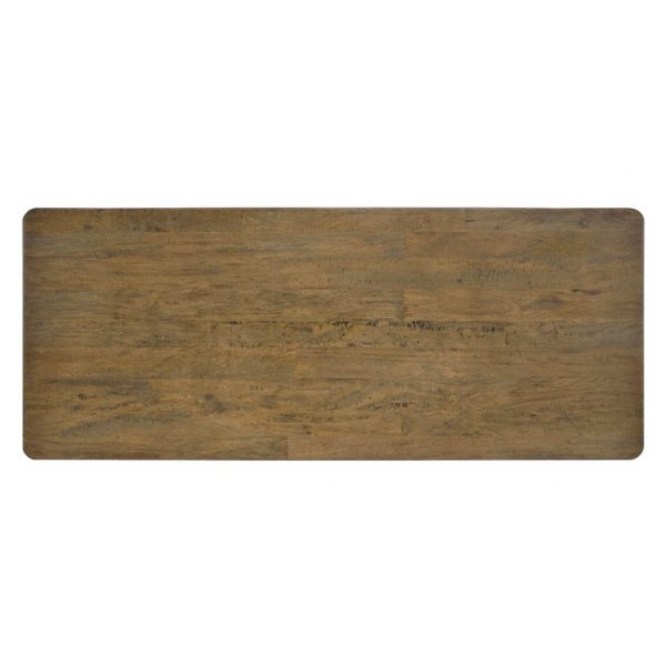 165cm mara rustic mango wood dining table