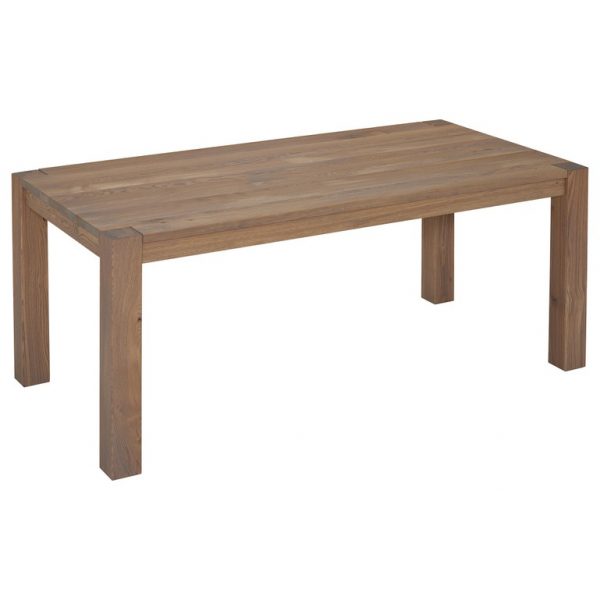 180cm Oslo Oak Brushed Dining Table