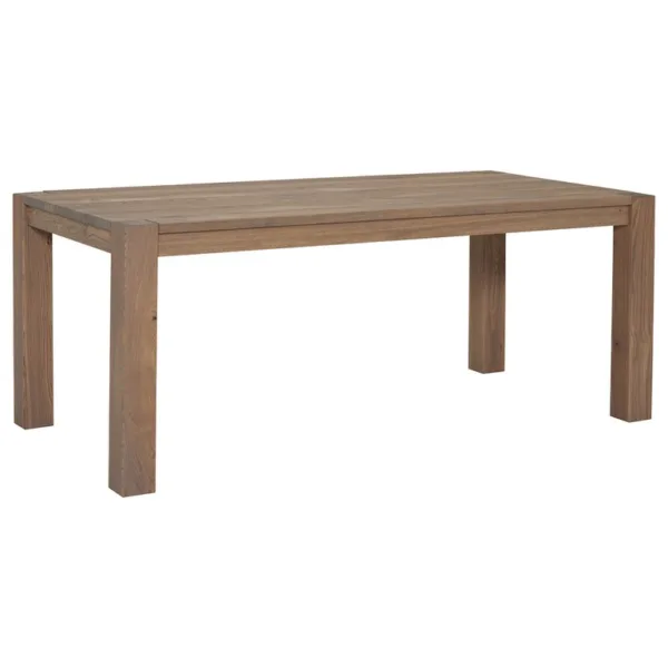 180cm Oslo Oak Brushed Dining Table