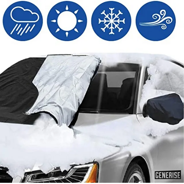 Reversible Car Windscreen Cover For Summer & Winter Use