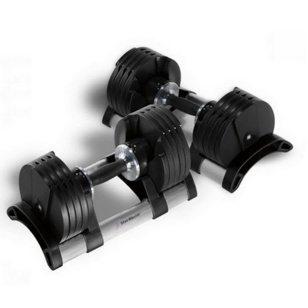 Stairmaster Twistlock Adjustable Dumbbell Set, 2-20kgs