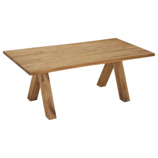 220cm Tromso Apex Oak Dining Table