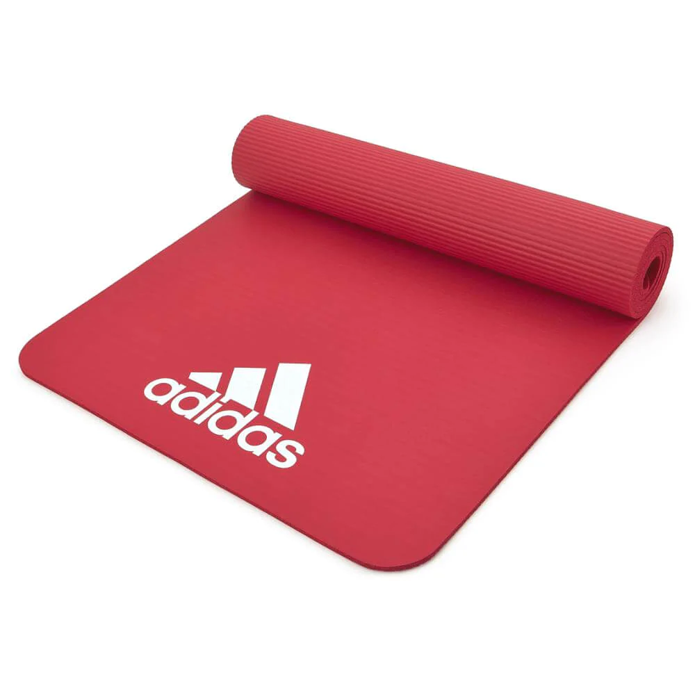 Adidas universal 7mm fitness mat, red Adidas universal 7mm fitness mat, red