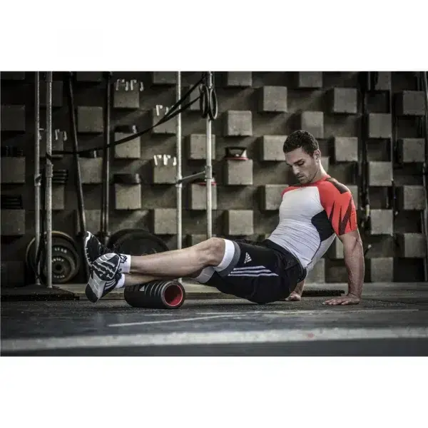 Adidas 38cm foam roller, blue