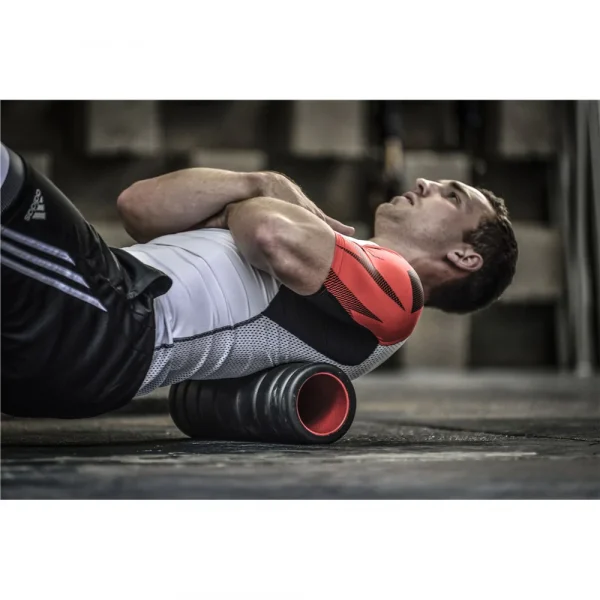 Adidas 38cm foam roller, blue