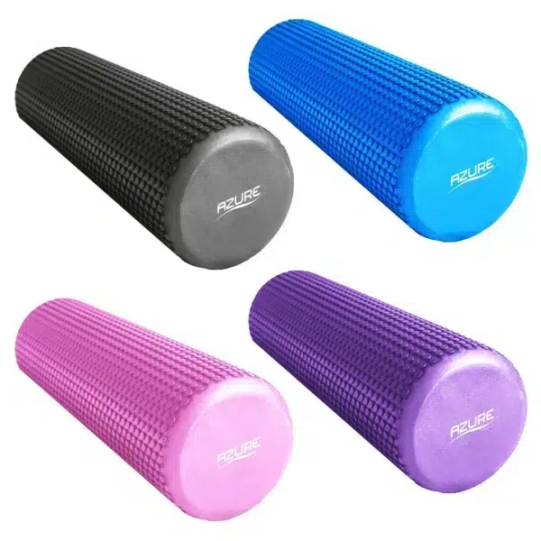 Azure compact 29. 5cm foam roller, black