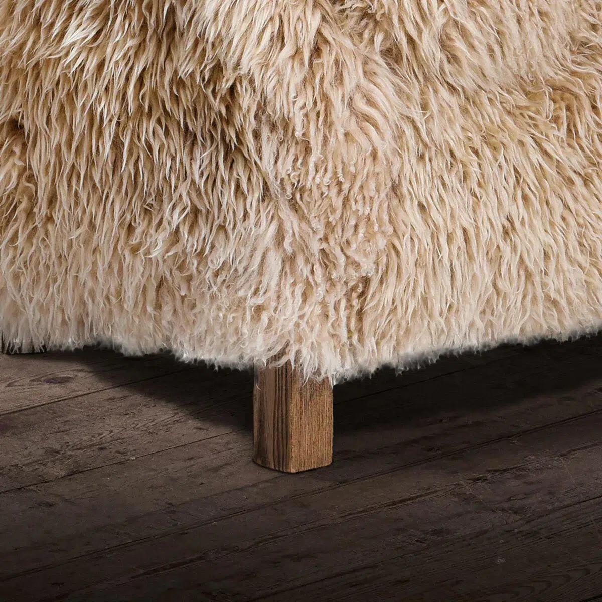 Timothy oulton alrae sheepskin armchair Timothy oulton alrae sheepskin armchair