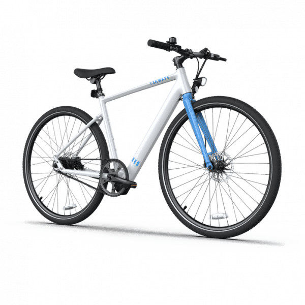 TENWAYS CGO600 Medium E-Bike - Arctic Blue