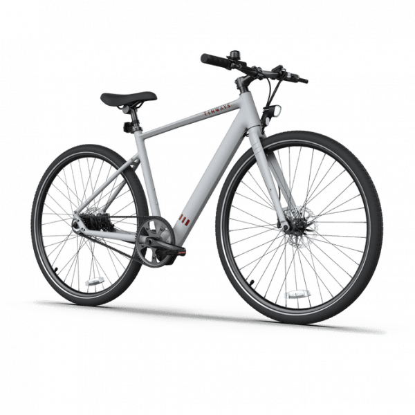 TENWAYS CGO600 Medium E-Bike - Light Grey