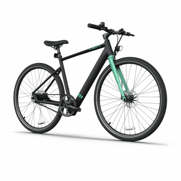 TENWAYS CGO600 Medium E-Bike - Lime Green