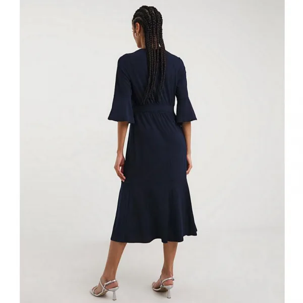 Joanna hope navy luxe jersey dress