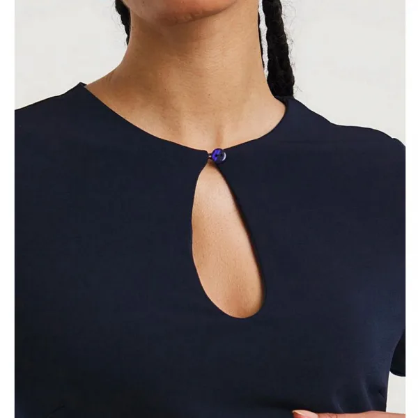 Joanna hope navy luxe jersey dress
