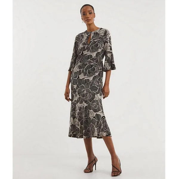 Joanna Hope Floral Luxe Jersey Dress
