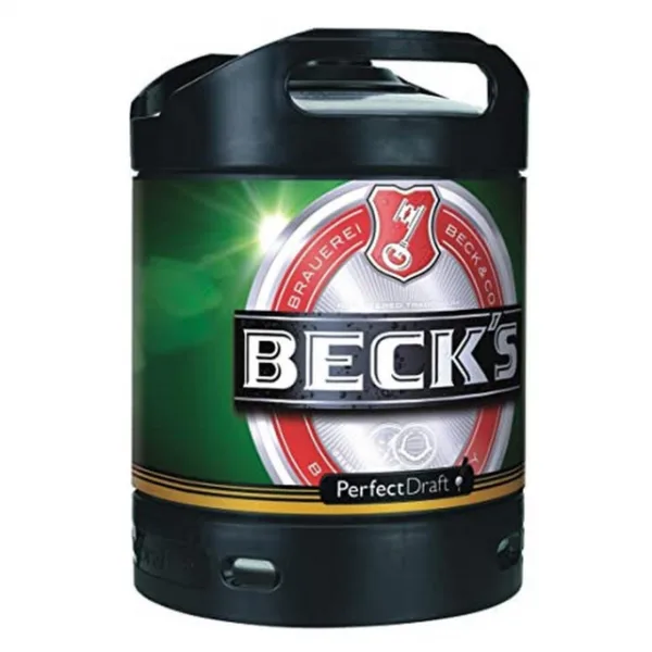 Becks- perfectdraft 6l keg
