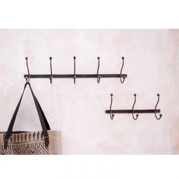 Rama Iron Coat Hooks x 3