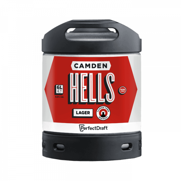 Camden Hells- PerfectDraft 6L Beer Keg