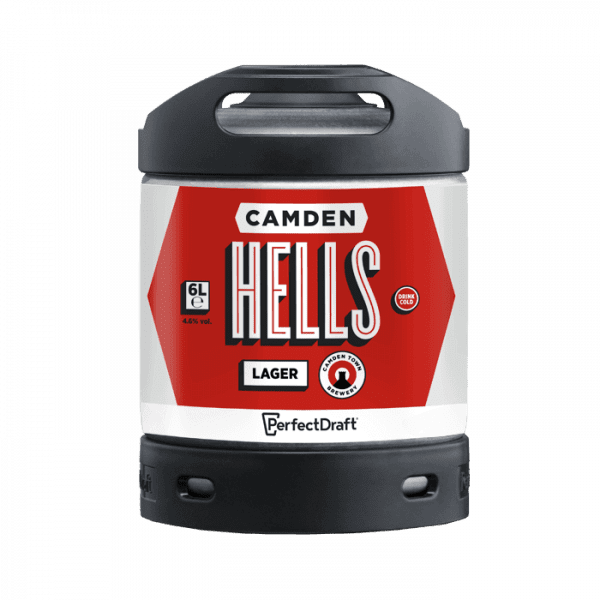 Camden Hells PerfectDraft 6L Beer Keg Absolute Home