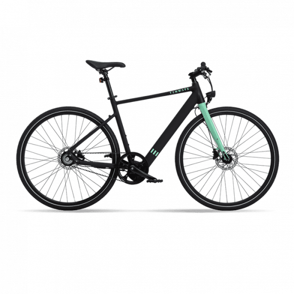 TENWAYS CGO600 Medium E-Bike - Lime Green