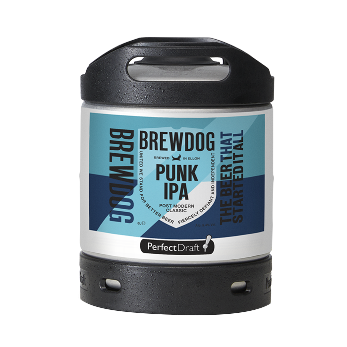 Brewdog Punk IPA PerfectDraft 6L Beer Keg Absolute Home