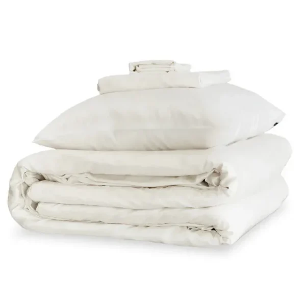 Cream Silk Duvet Set - All Sizes