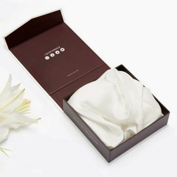 Cream silk duvet set - all sizes