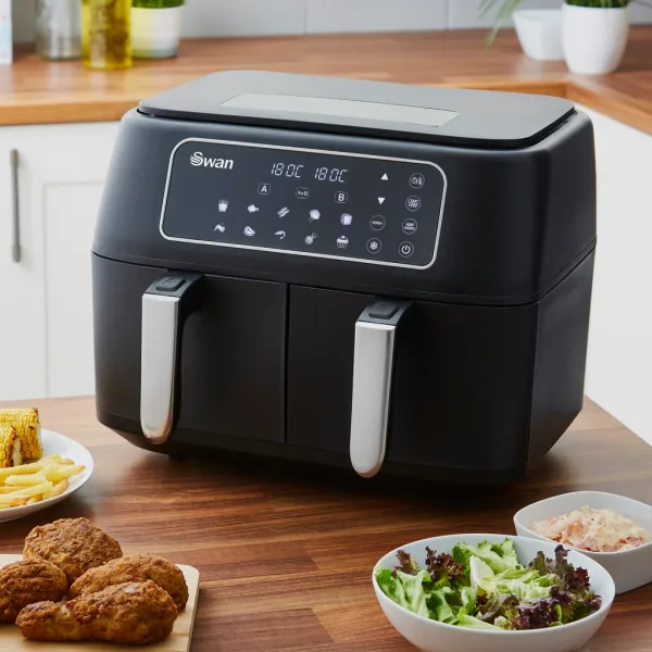 Swan duo digital 9l basket air fryer - best seller