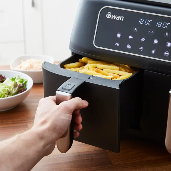 Swan duo digital 9l basket air fryer - best seller