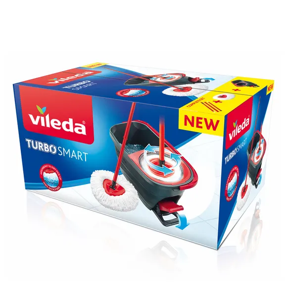 Vileda Turbo Smart Spin Mop, Pedal Spinner