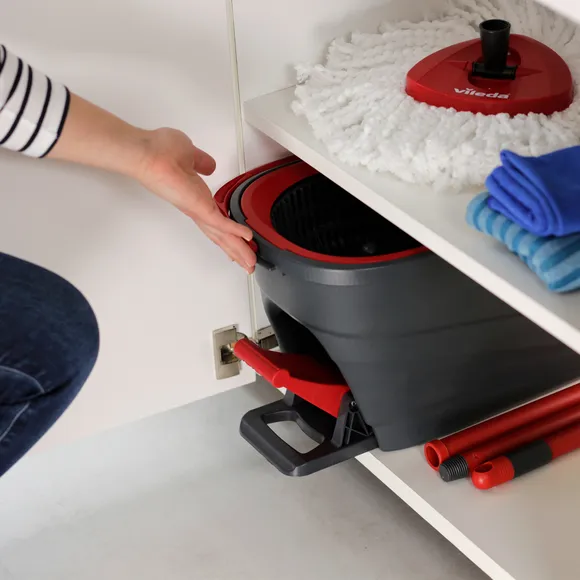 Vileda Turbo Smart Spin Mop, Pedal Spinner Absolute Home