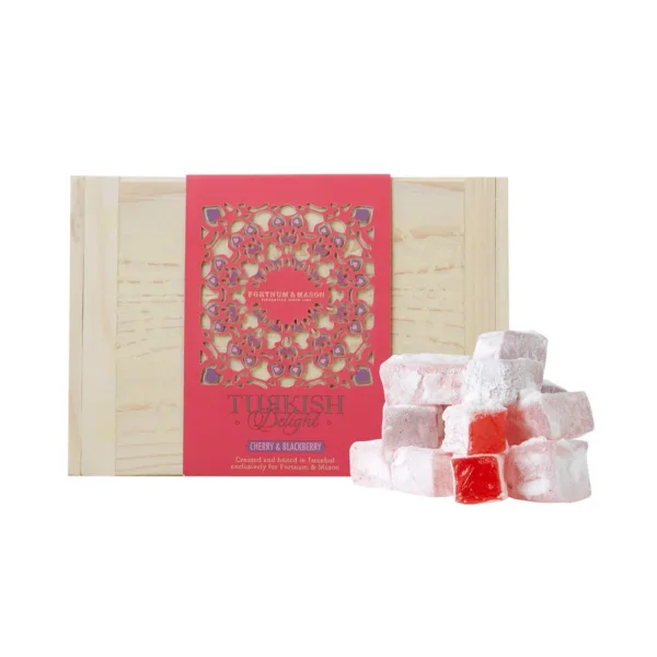 Fortnum's Cherry & Blackberry Turkish Delight, 227g