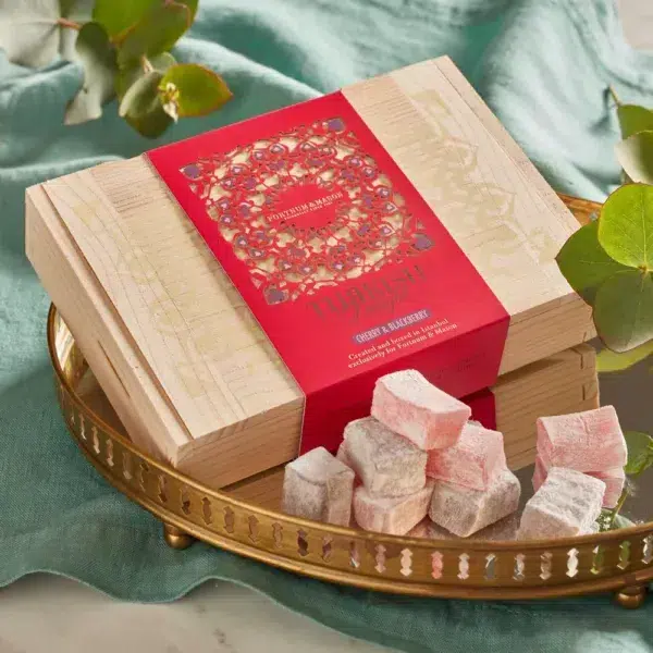 Fortnum's Cherry & Blackberry Turkish Delight, 227g