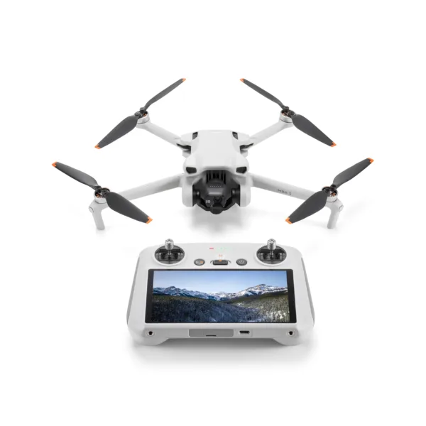 Dji mini 3 drone + dji rc controller with screen