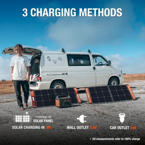 Jackery solar generator 1000 (explorer 1000 + solarsaga 100w)