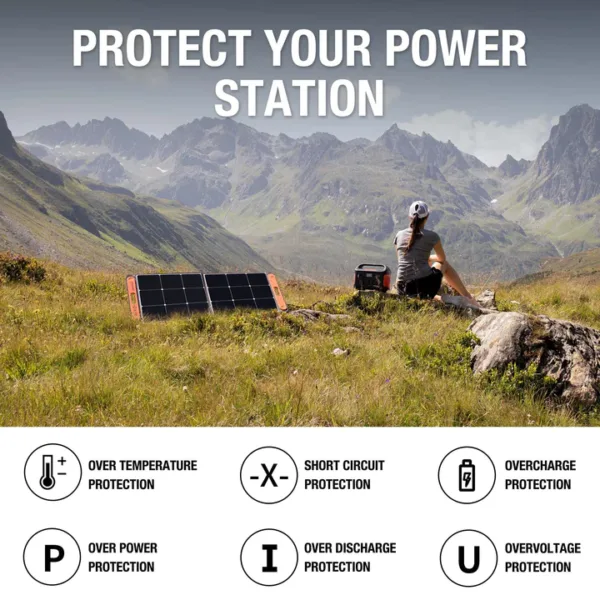 Jackery solar generator 500 (explorer 500 + solarsaga 100w)