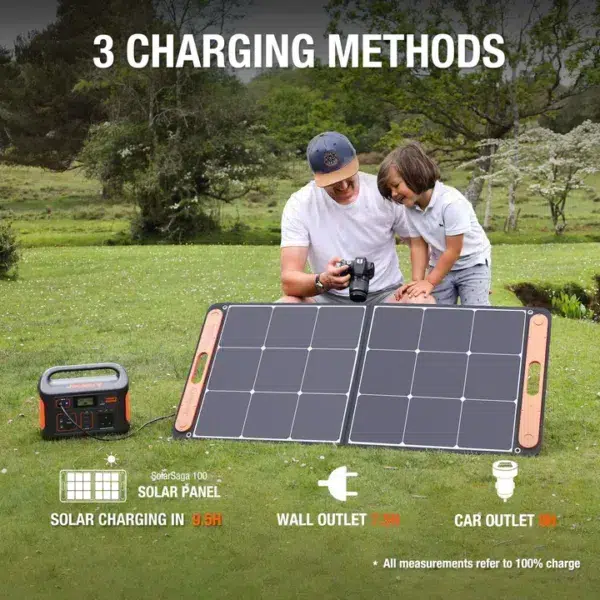 Jackery solar generator 500 (explorer 500 + solarsaga 100w)