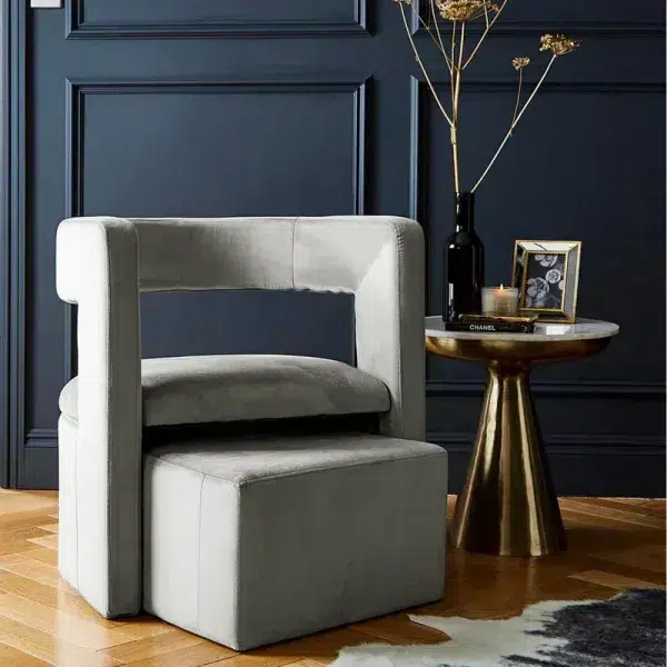 Joanna Hope Blair Chair & Footstool