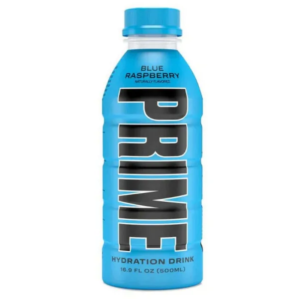 Prime blue raspberry hydration drink, 500ml