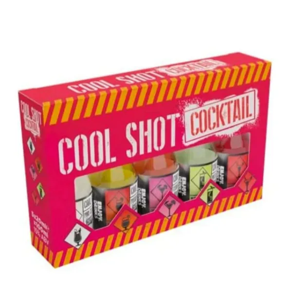 Cool shots cocktail pack, 5 x 20ml
