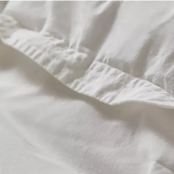 M&s and x fired earth - washed cotton duvet cover, dover cliffs