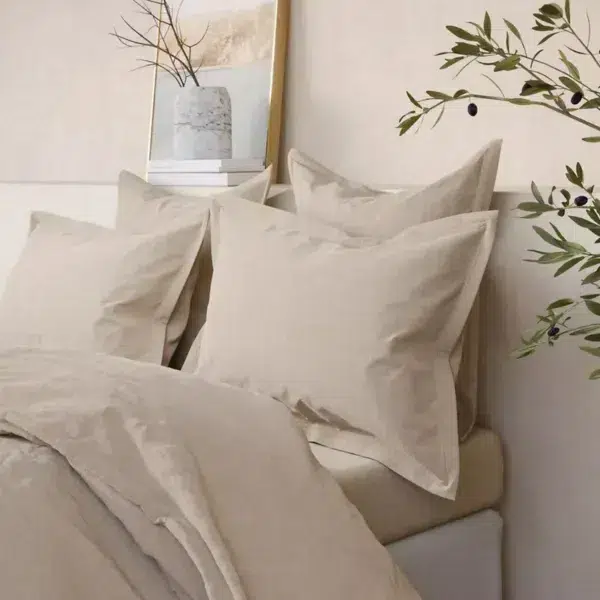 M&s and x fired earth - washed cotton duvet cover, malm