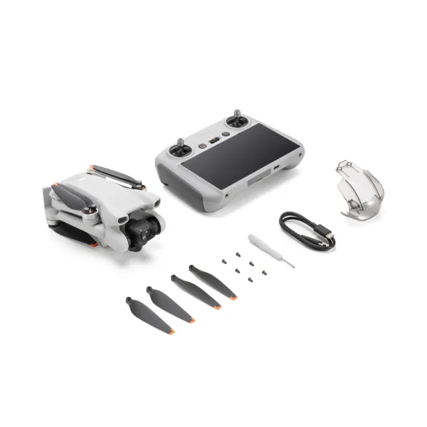 Dji mini 3 drone + dji rc controller with screen