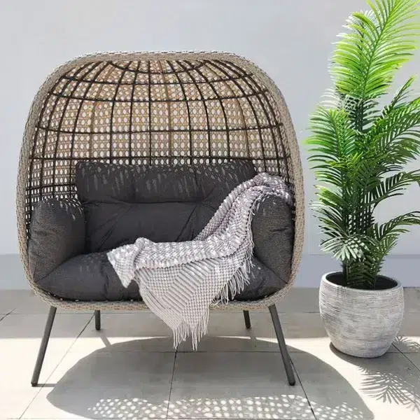 St Kitts Rattan Double Nest Chair