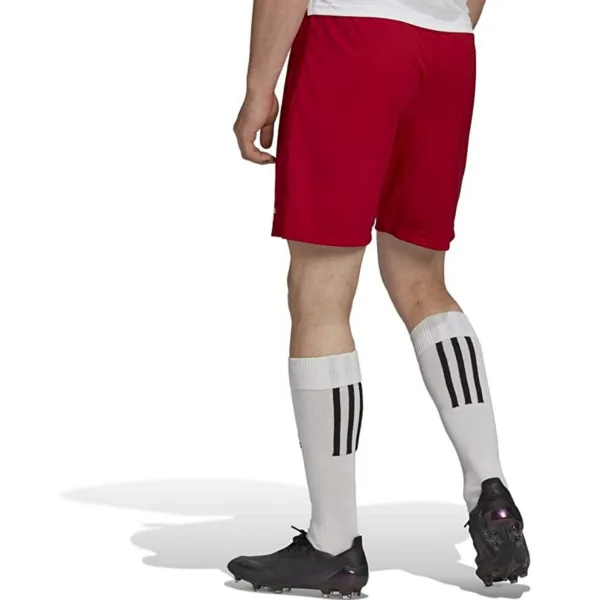 Adidas entrada aerodready shorts, red, medium